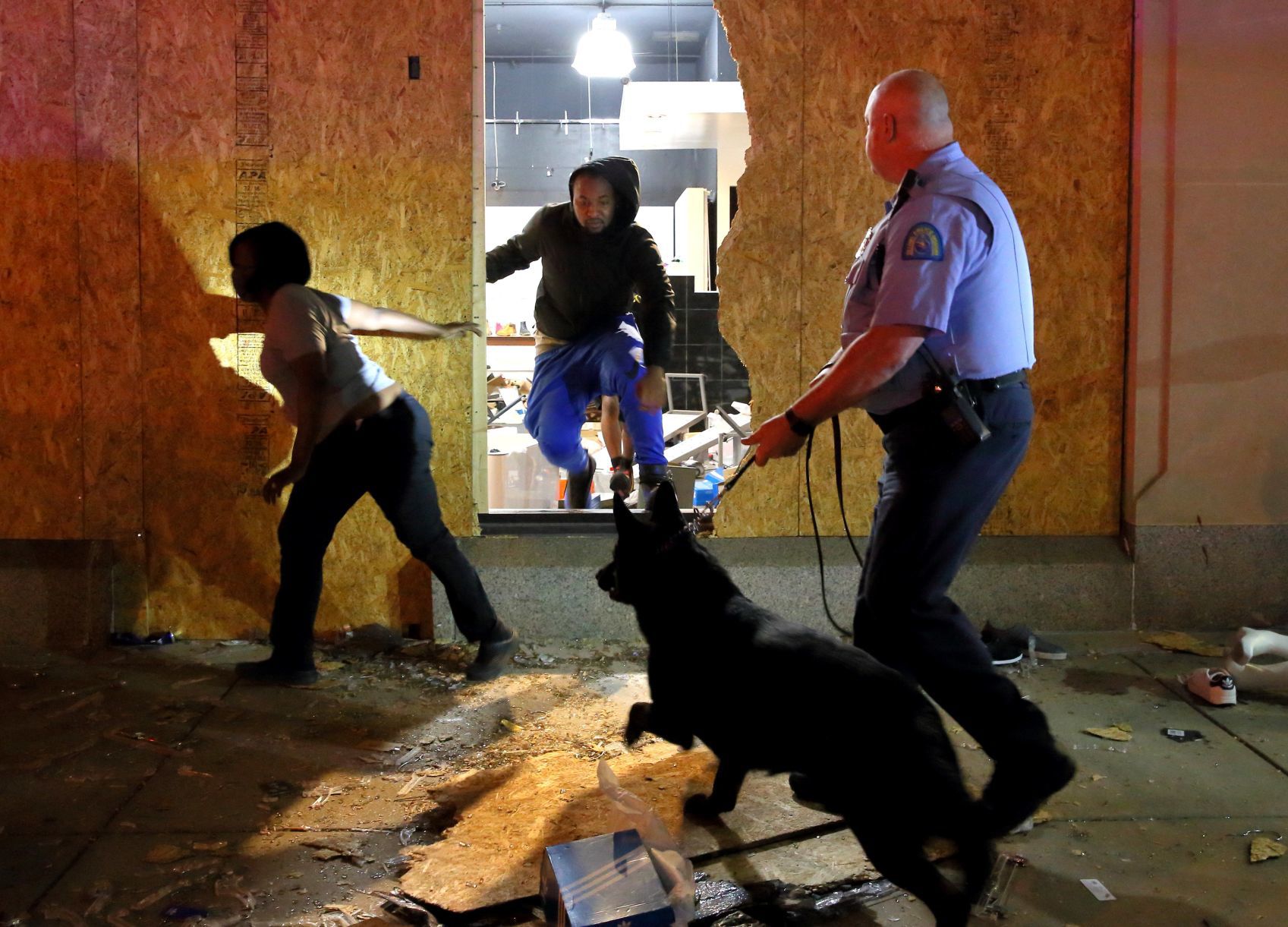 Downtown St. Louis riot
